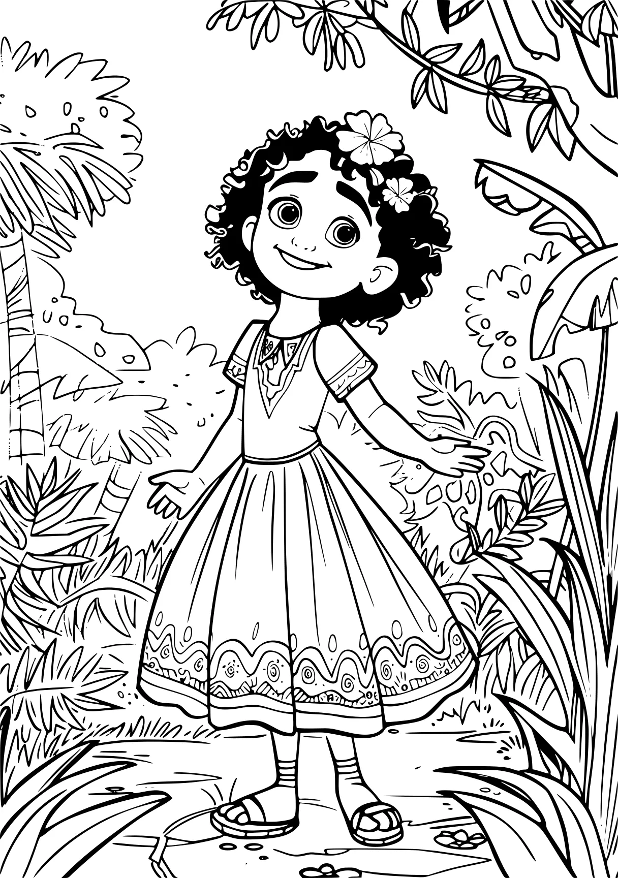 encanto color page, moana, coloring, colouring, free coloring downloads