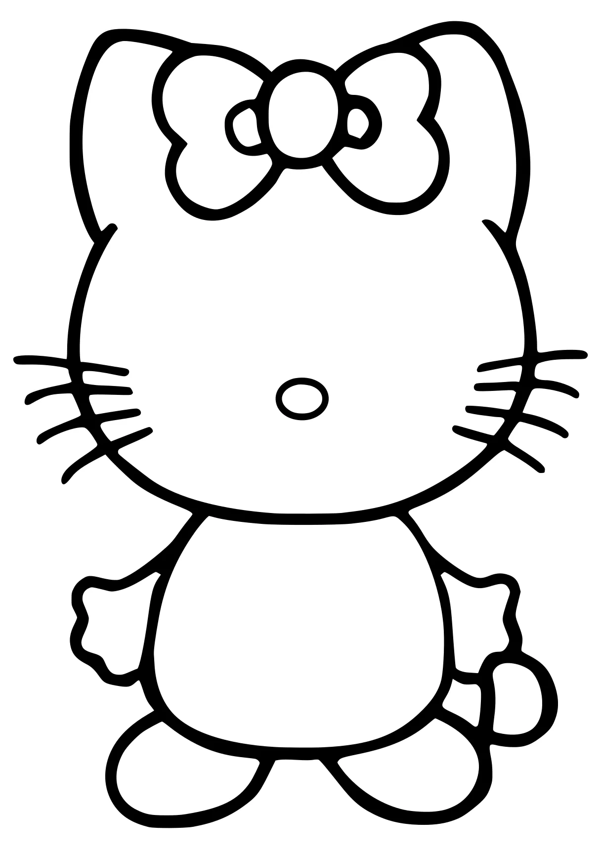 hello kitty coloring pages garfield, sanrio, kitty, mouse, cat, free page downloads