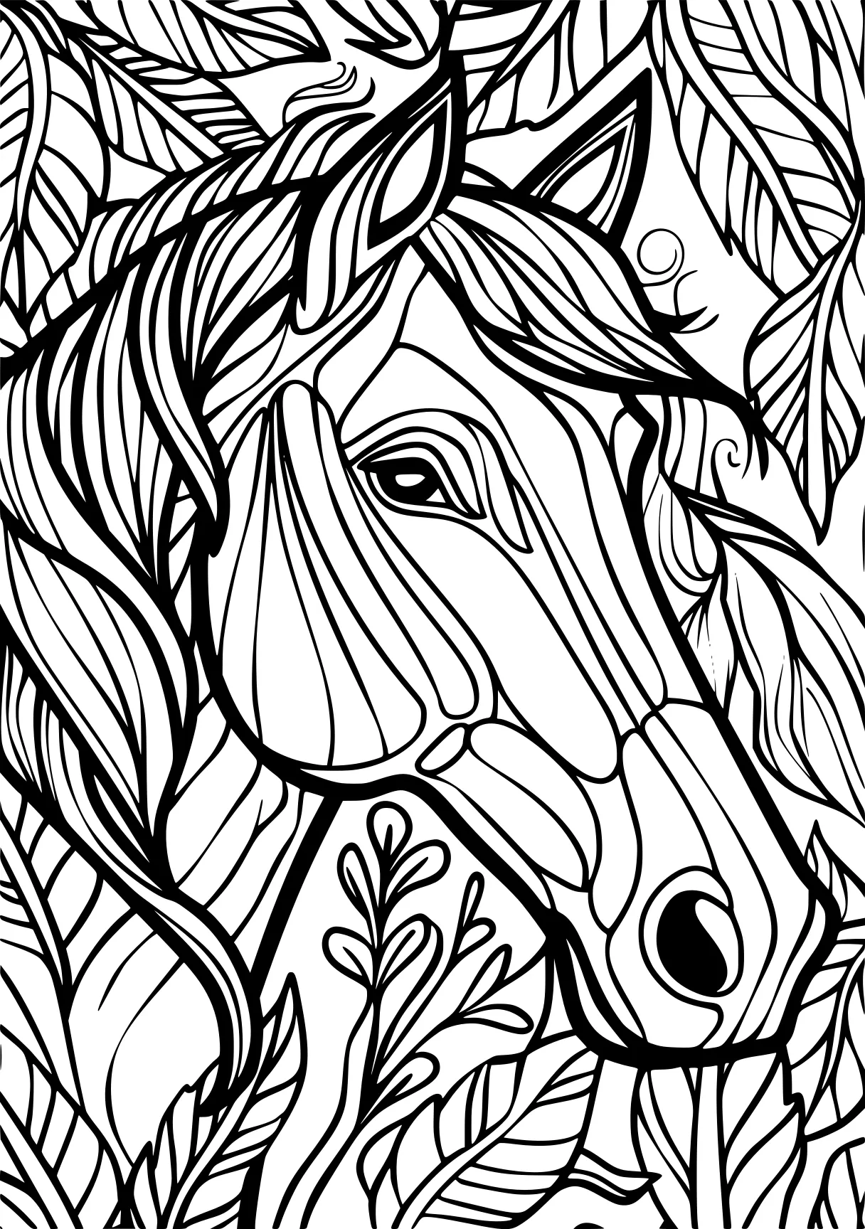 horse printable coloring pages, horse, colouring, zebra, free page downloads