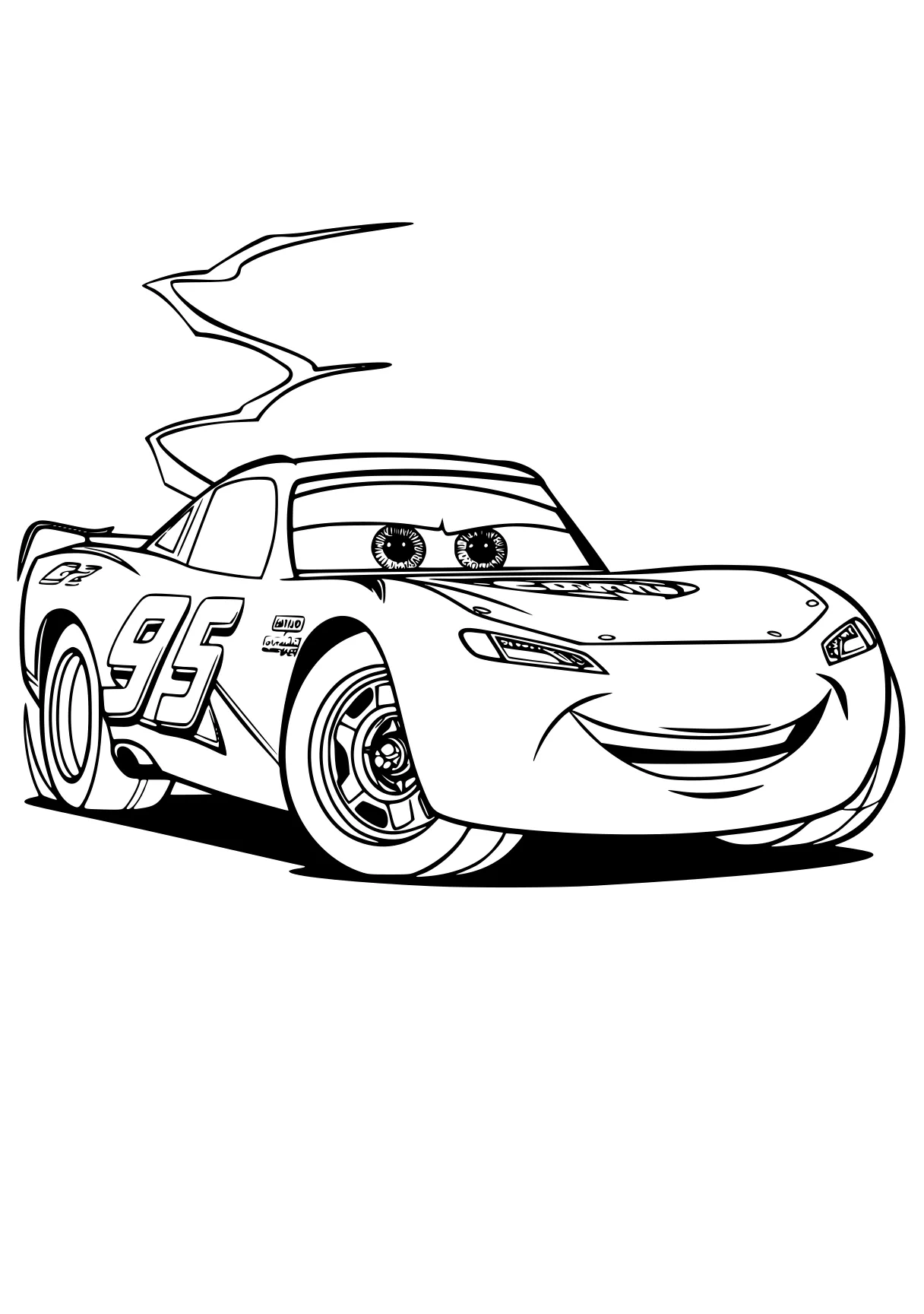 lightning mcqueen coloring page corvette, car, z, nascar, cars, free downloads