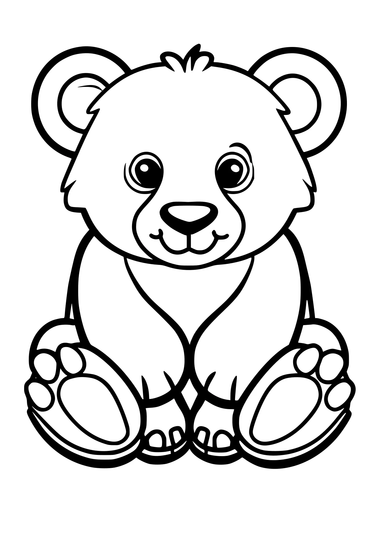 printable pictures bear, koala, fazbear, bears, winnie, free coloring page downloads