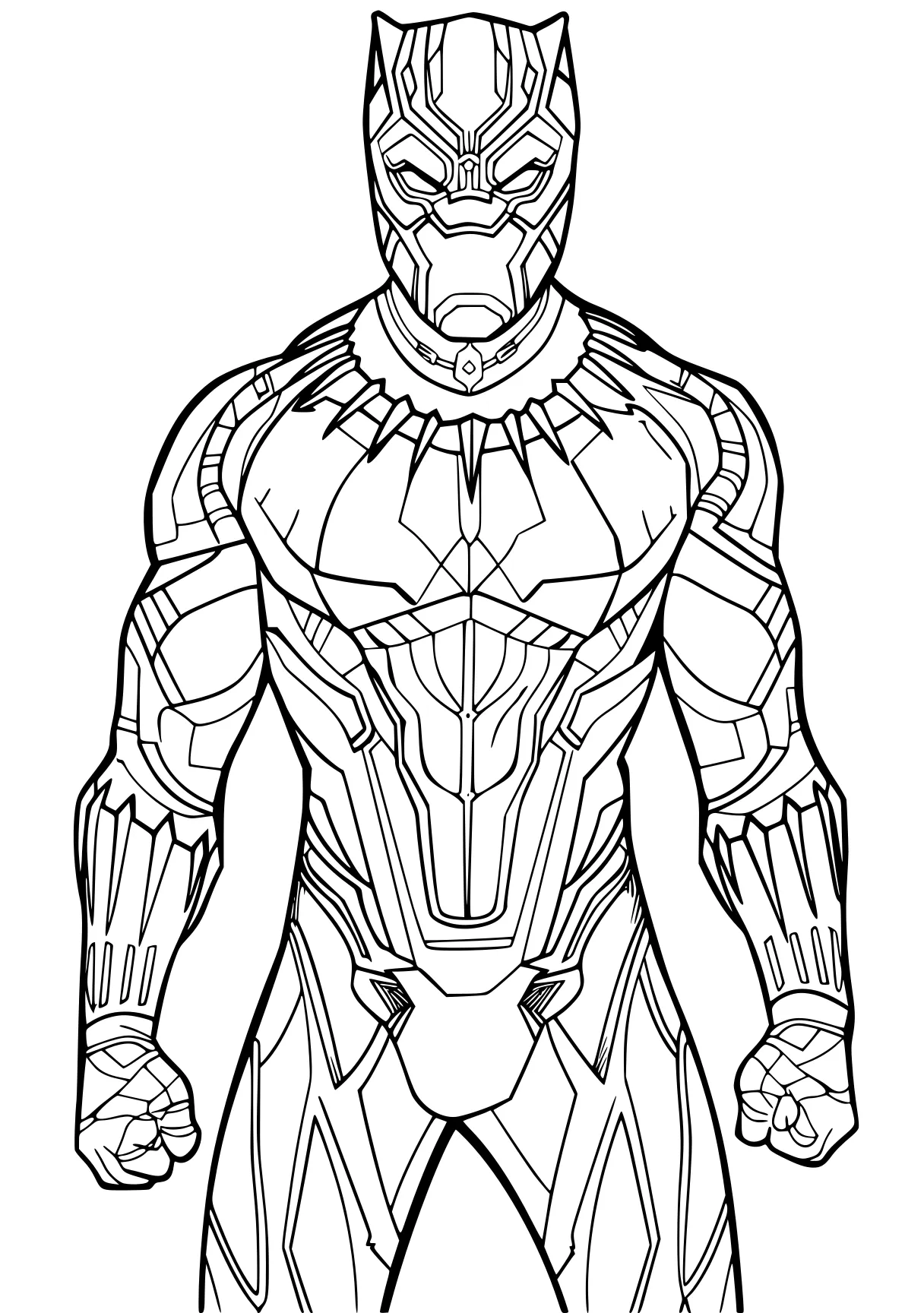 black panther coloring page ultraman, iron, pencils, silver, free downloads