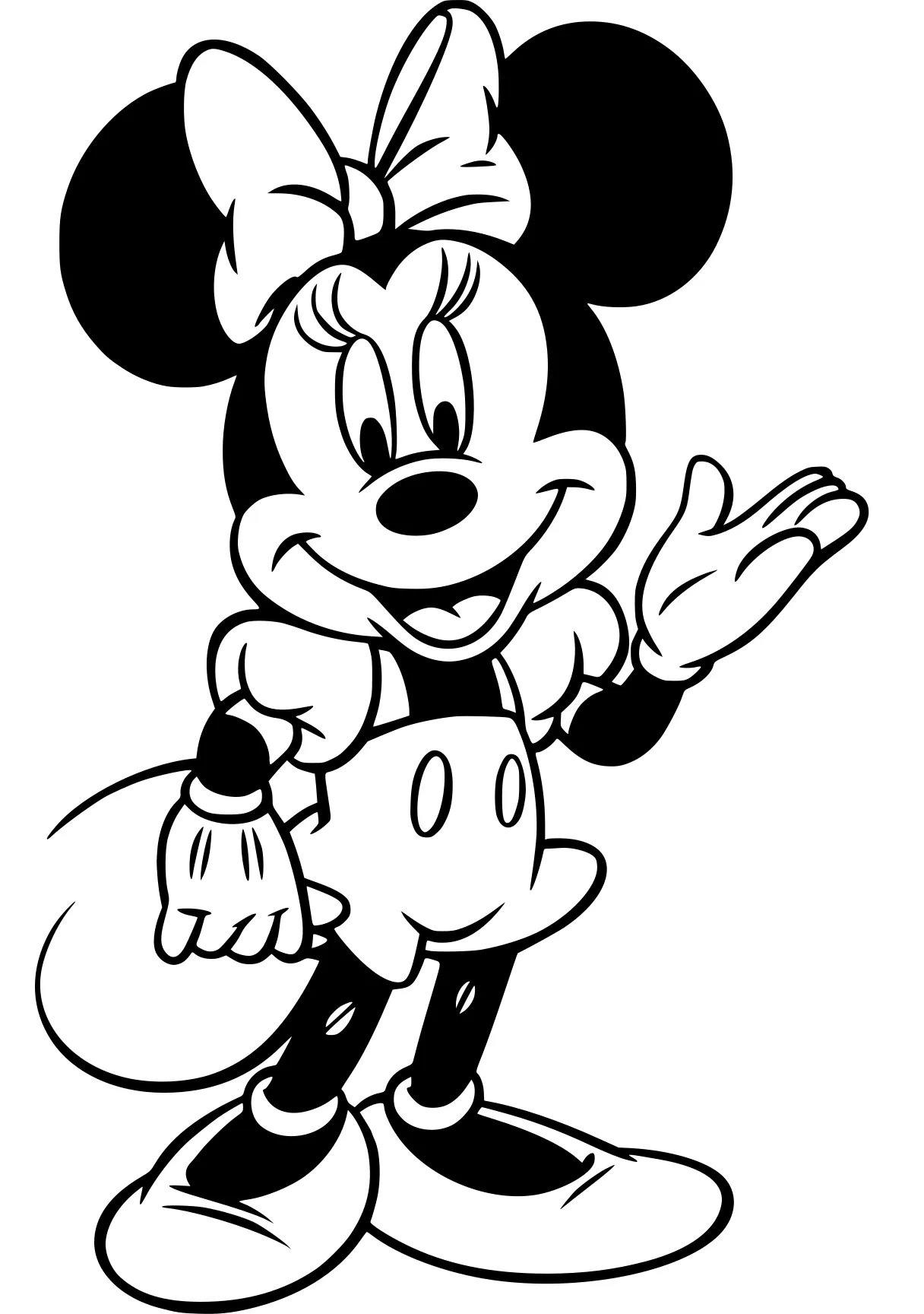 minnie mouse coloring page mouse, mickey, minnie, disney, goofy, free downloads