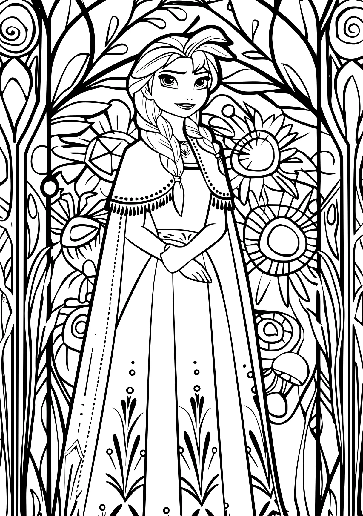 frozen coloring pages, rapunzel, alice, princess, free page downloads