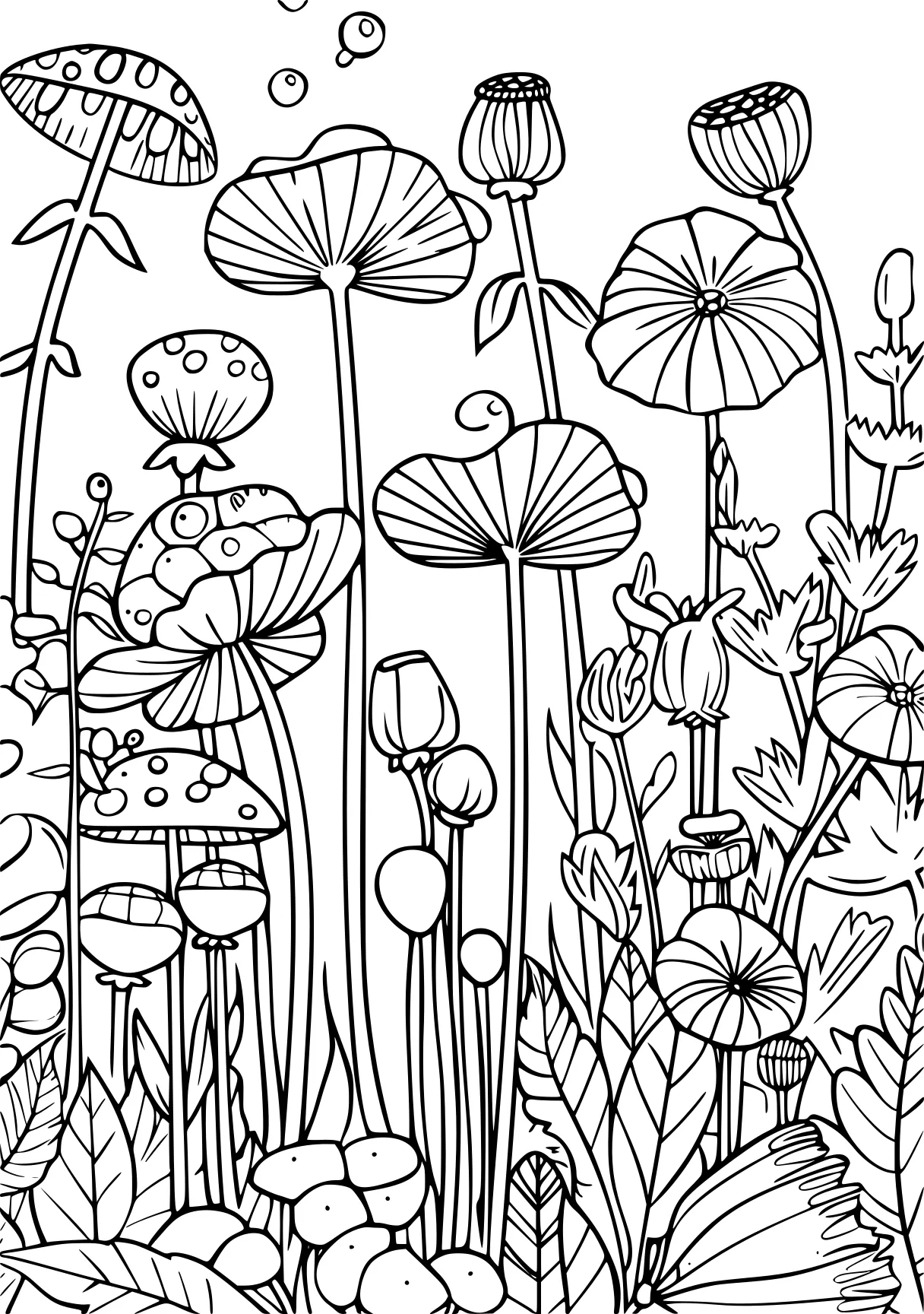 poppy playtime colouring pages, plants, colouring, zentangle, free coloring page downloads