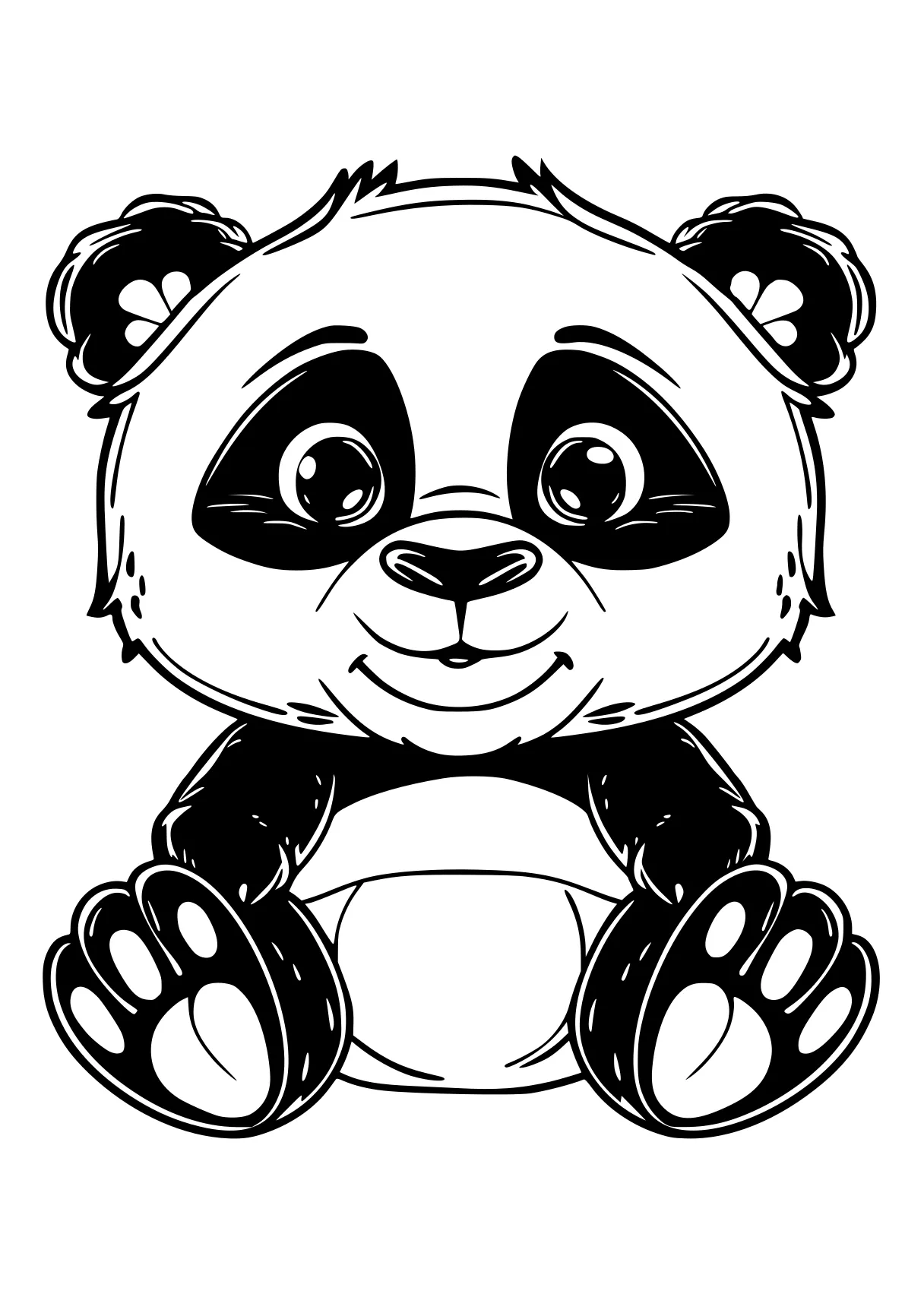 panda coloring pages panda, bear, fazbear, wan, raccoon, free page downloads