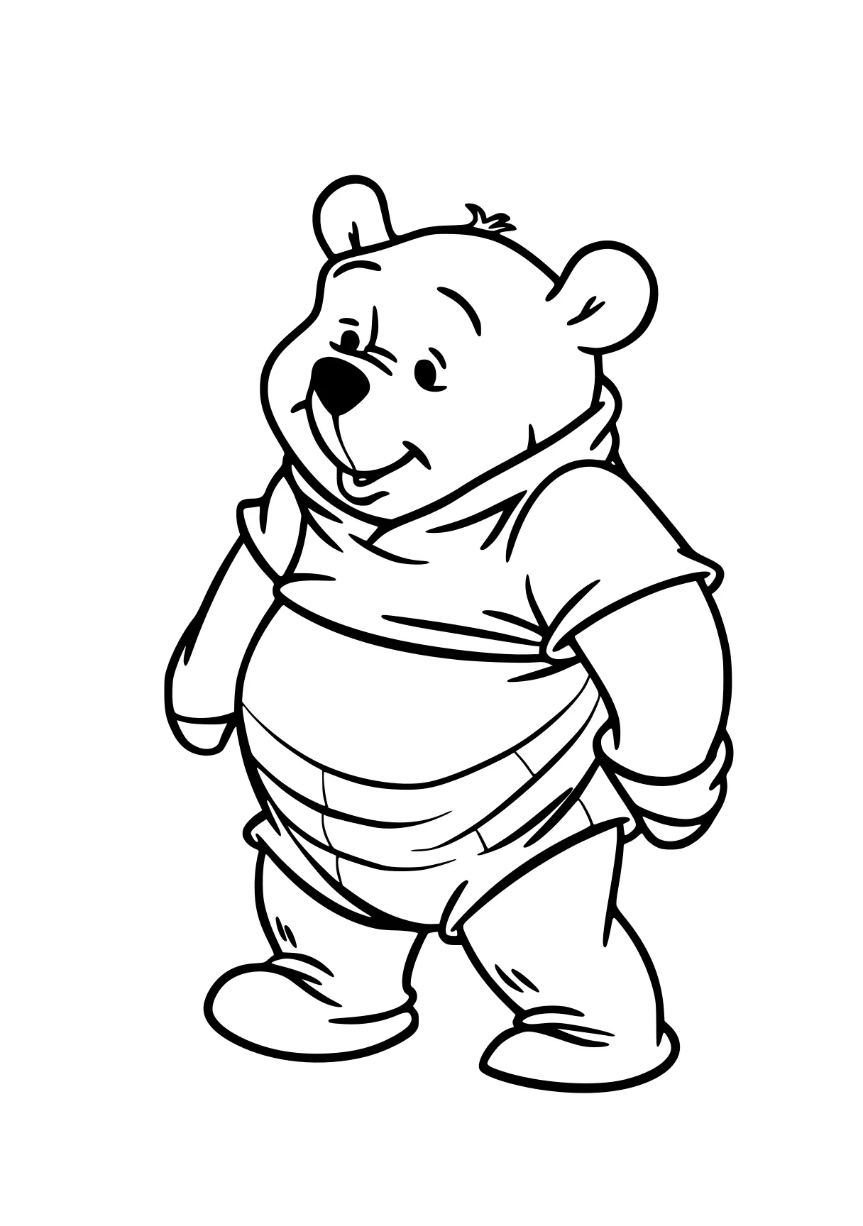 winnie the pooh coloring pages pooh, bear, winnie, fazbear, teddy, free page downloads