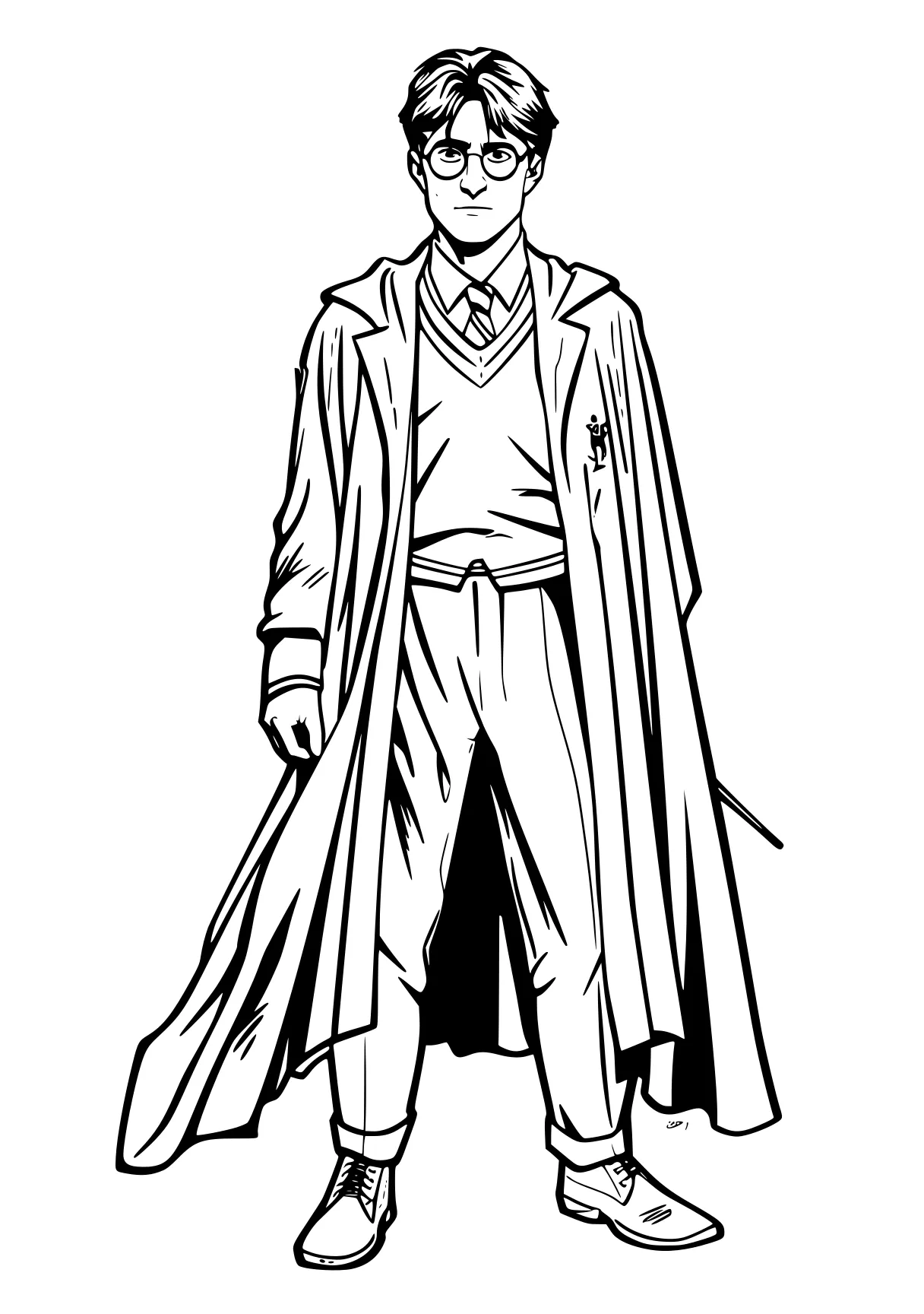 harry potter coloring pages outer, wizard, pencils, tanjiro, shin, free page downloads