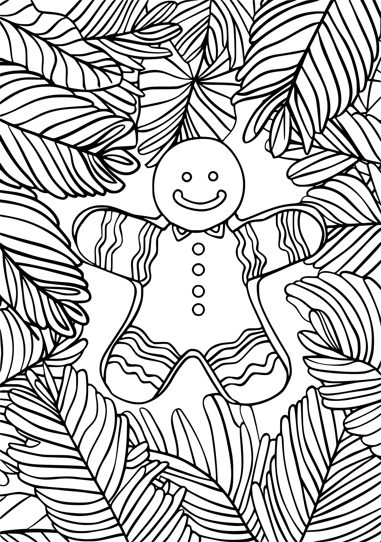 gingerbread coloring page, snowman, gingerbread, ornament, free downloads