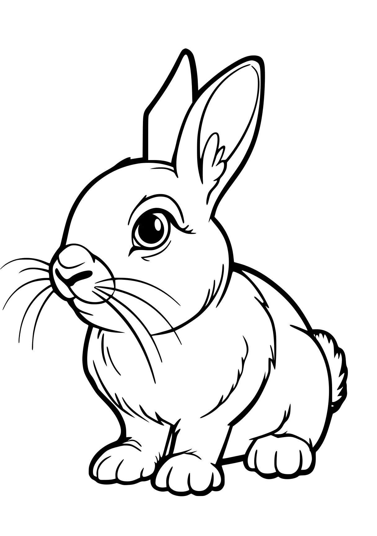 bible coloring pages rabbit, bunny, carrot, illustrator, bunzo, free page downloads