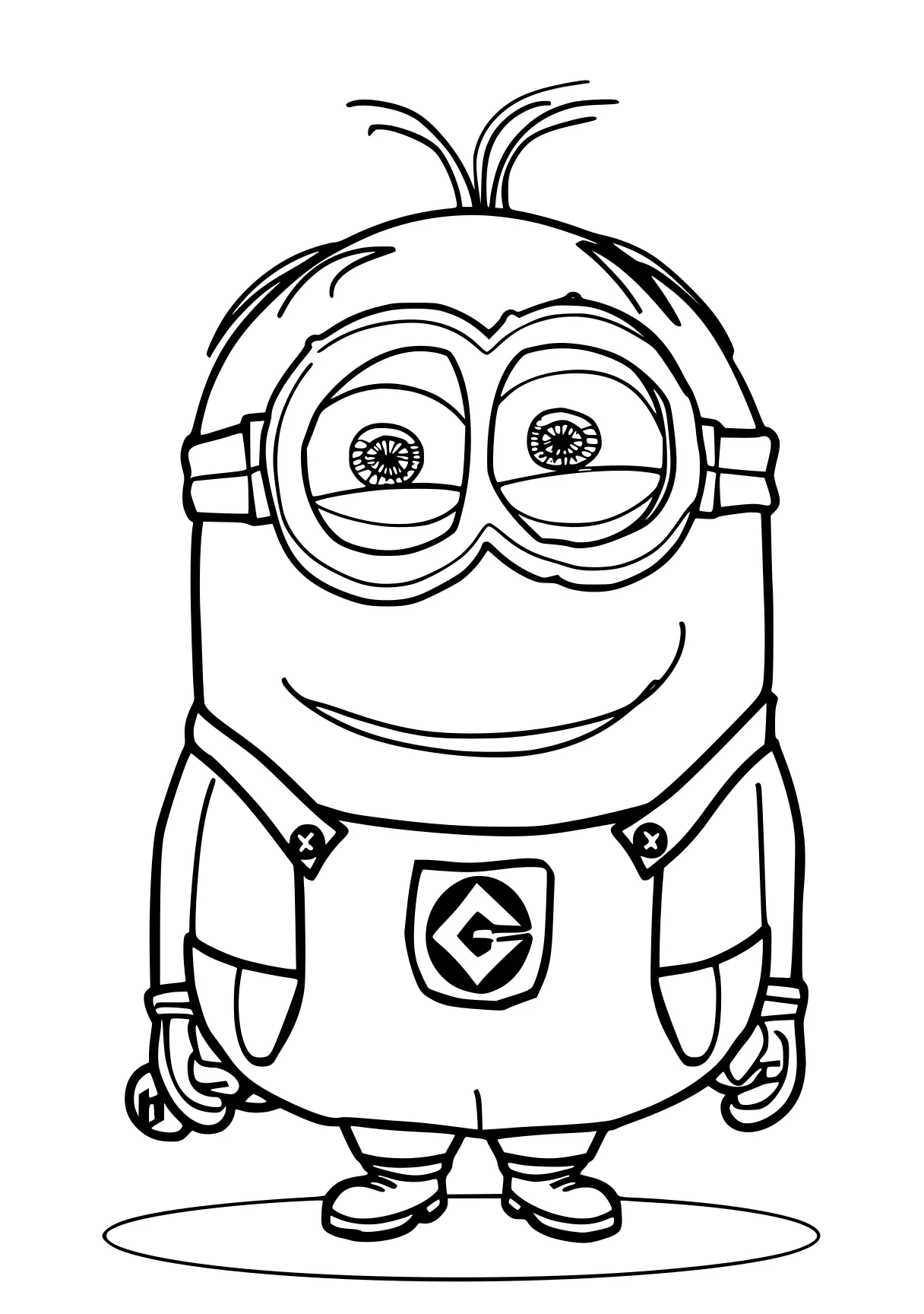 minion coloring sheet minion, minions, doraemon, pororo, free page downloads