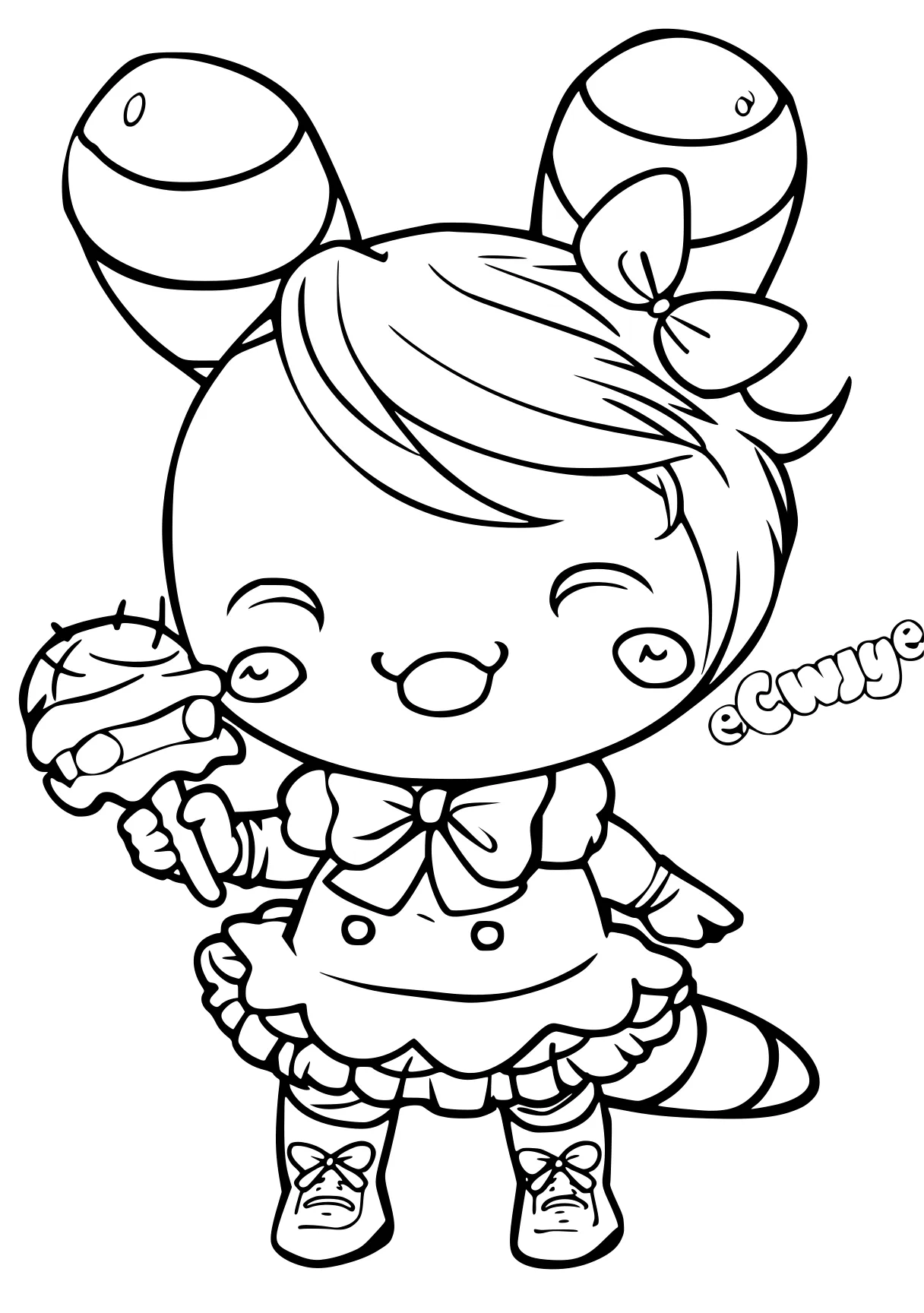 cinnamoroll coloring pages chibi, cinnamoroll, alice, melody, free page downloads