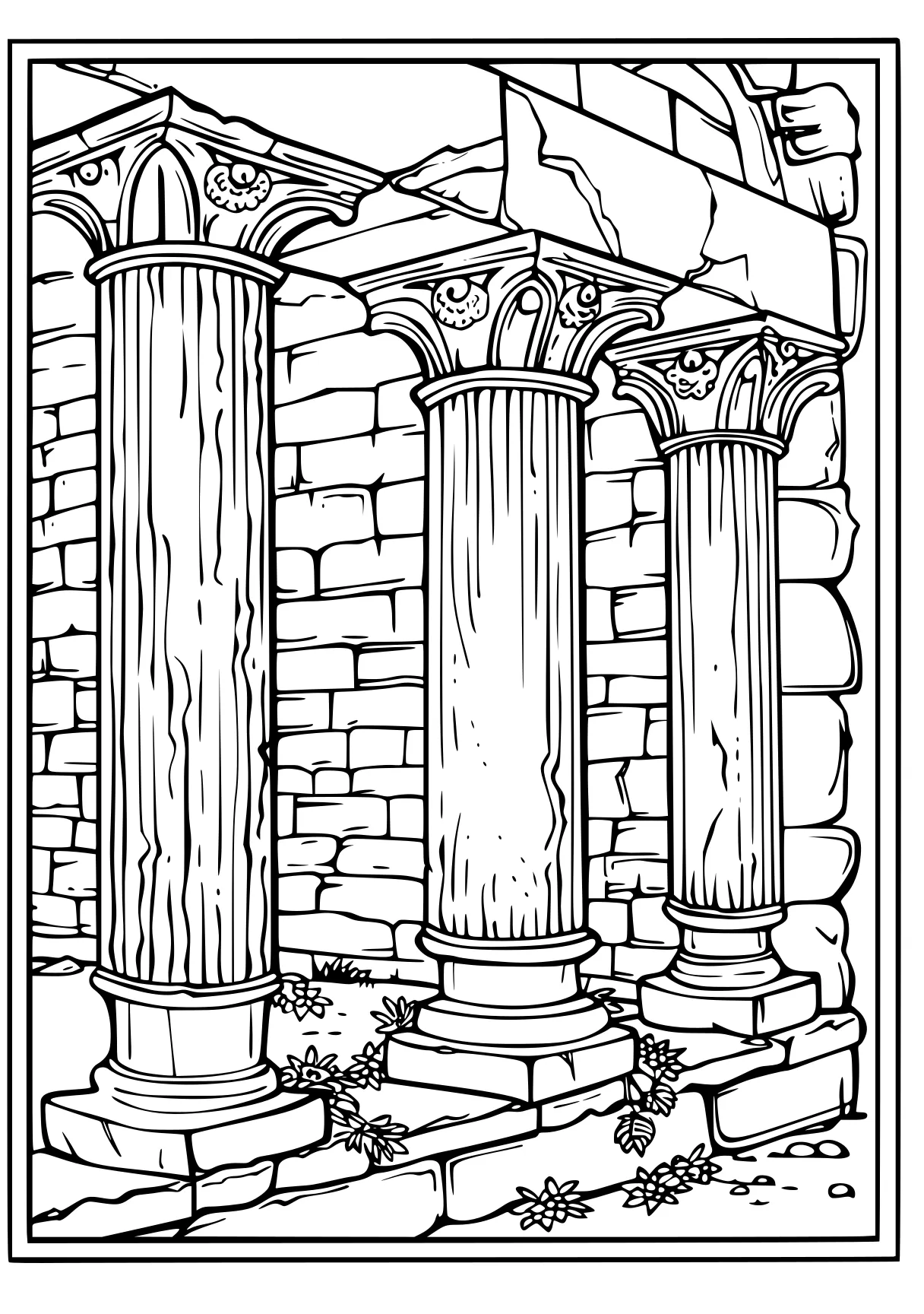 bible coloring sheets pillar, pencils, rapunzel, free page downloads