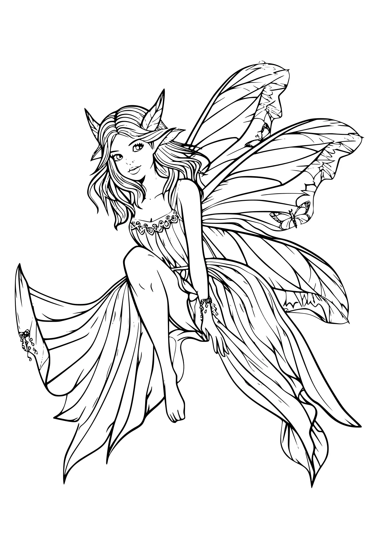 fairy coloring sheets fairy, winx, mermaid, wings, feathers, free page downloads