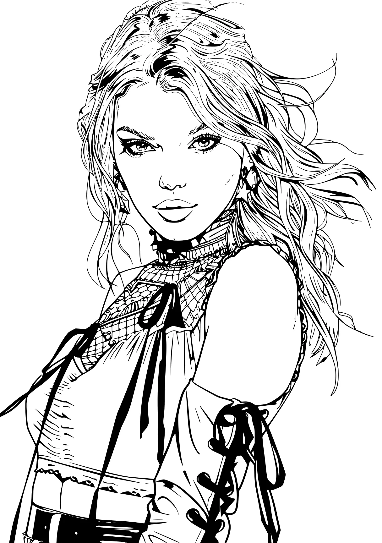 taylor swift coloring pages glamrock, illustrator, alice, isabela, lady, free page downloads