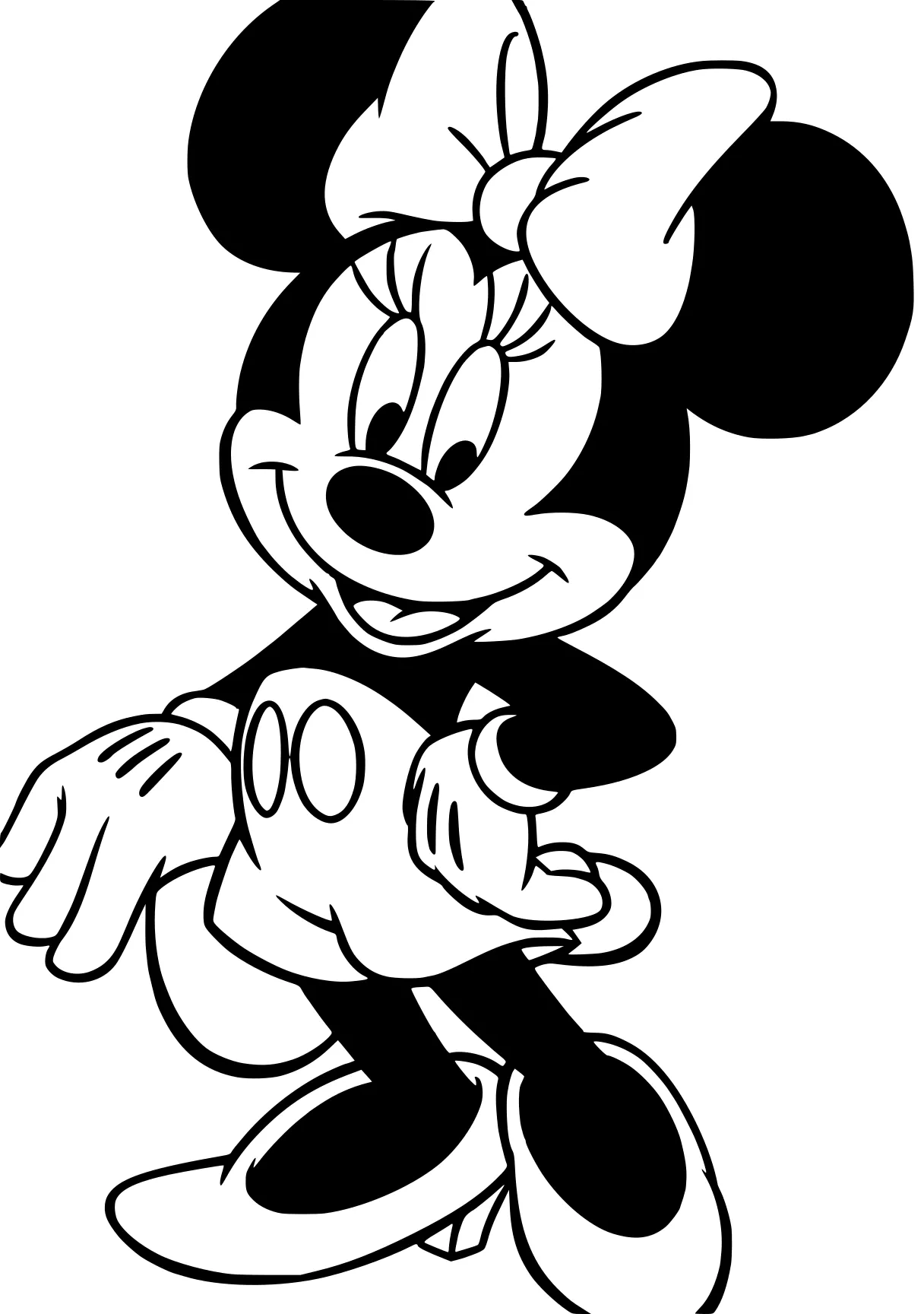 minnie mouse coloring page mickey, minnie, mouse, goofy, disney, free downloads