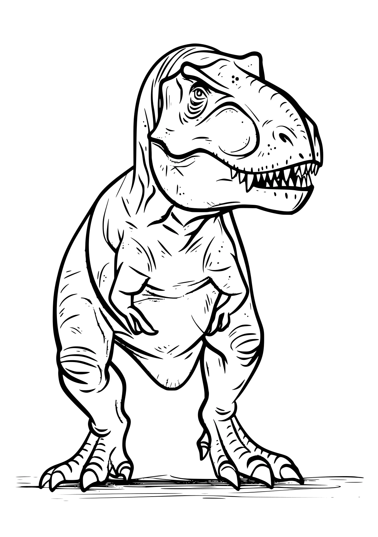 tyrannosaurus rex coloring page trex, tyrannosaurus, t-rex, indoraptor, allosaurus, free downloads