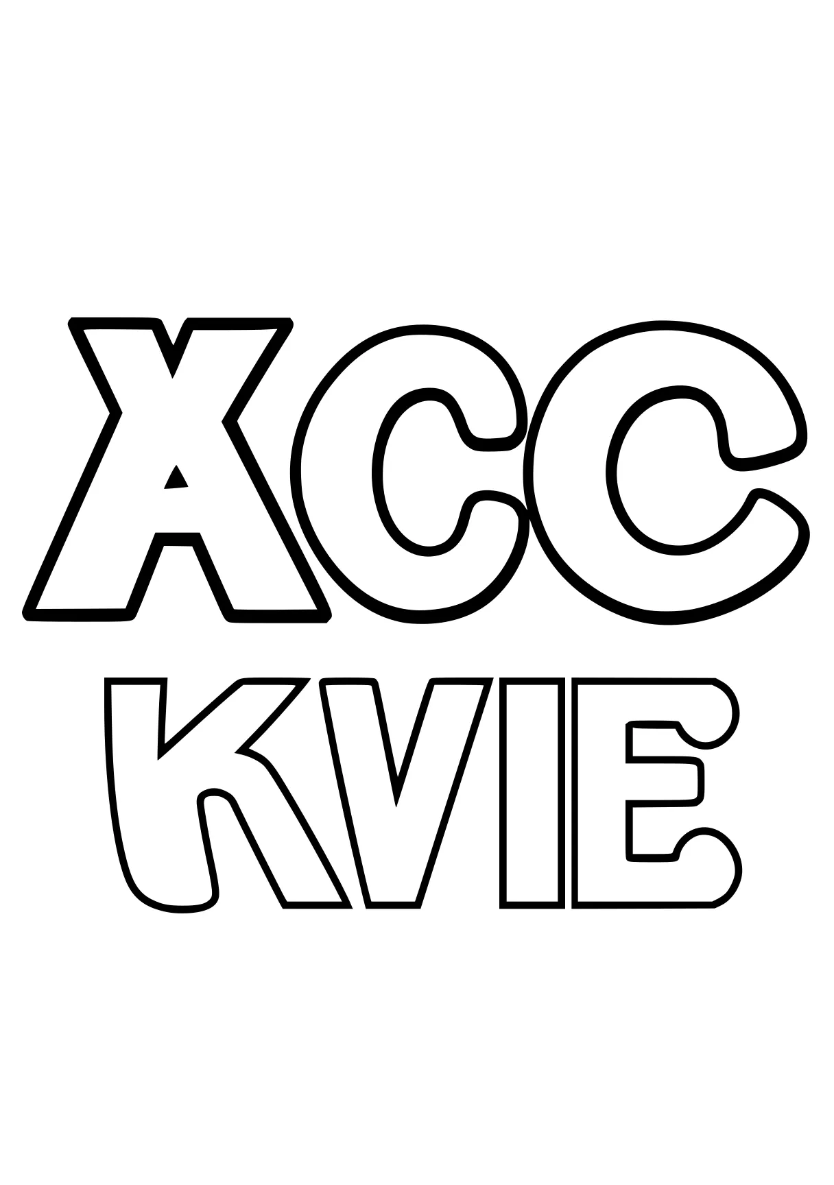 abc coloring pages xavier, xavi, x, kdp, k, free page downloads