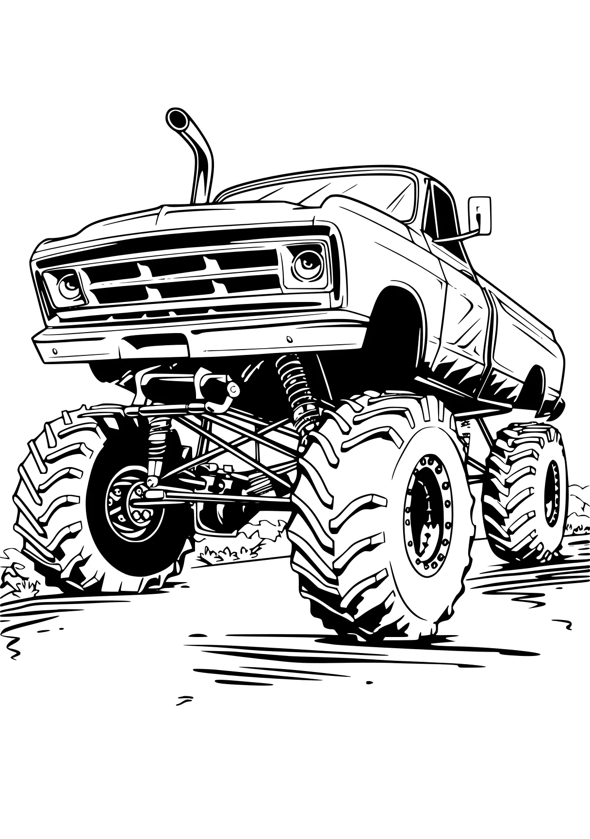 monster truck coloring pages truck, crawler, trucks, vehicle, jeep, free page downloads