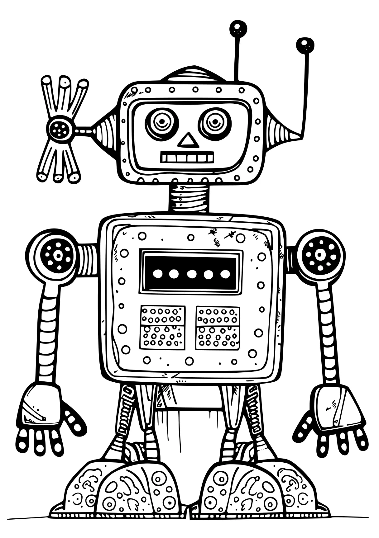 robot coloring pages robot, bots, machines, machine, ai, free page downloads