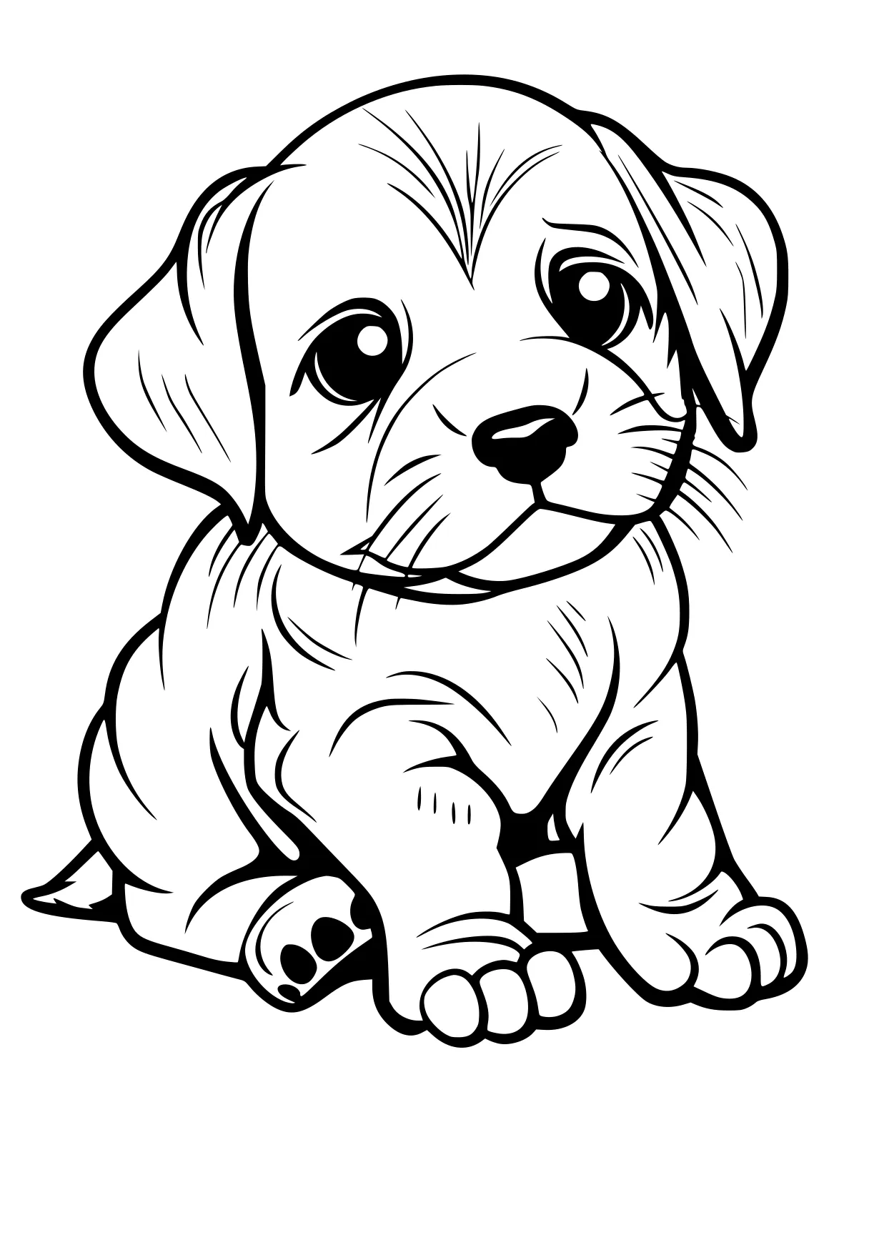 puppy pictures to color bulldog, puppy, pug, yorkie, dog, free coloring page downloads