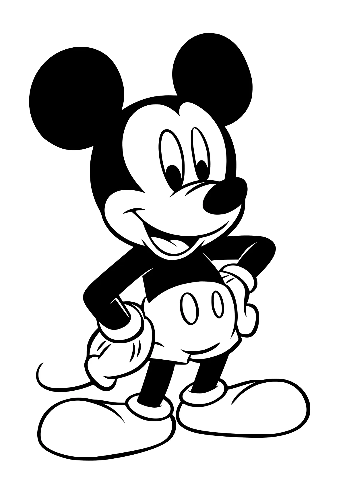 free printable disney coloring pages mickey, mouse, minnie, disney, disneyland, page downloads