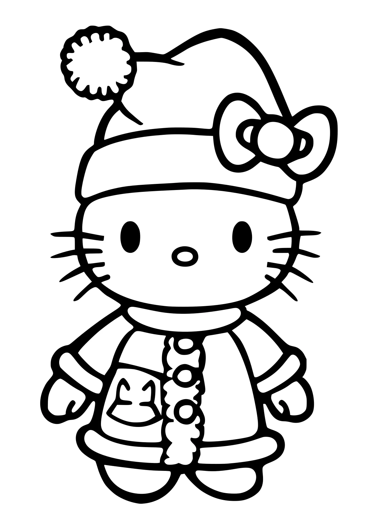 hello kitty pictures to color sanrio, octonauts, kitty, cinnamoroll, winnie, free coloring page downloads