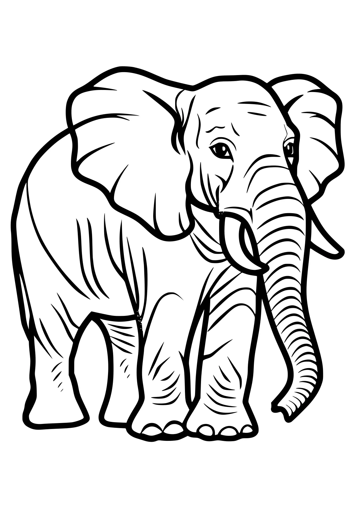 elephant coloring page elephant, dumbo, size, illustrator, zoo, free downloads