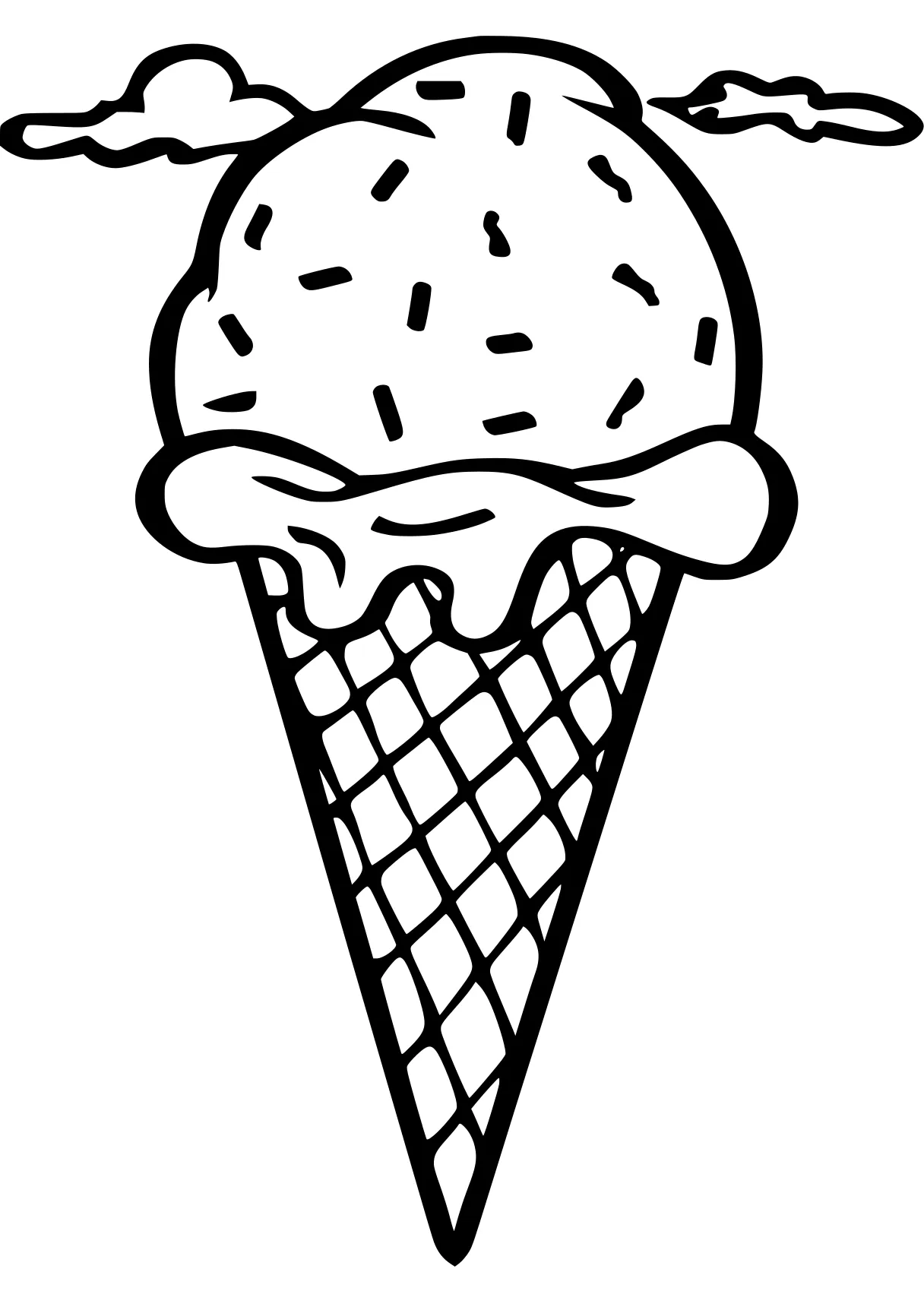 ice cream coloring pages ice, dot, a4, cream, wall, free page downloads