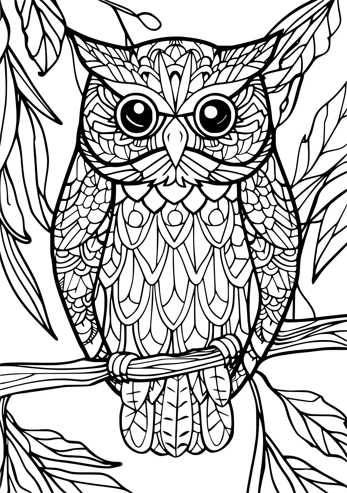 color by number sheets owl, colouring, illustrator, free coloring page downloads