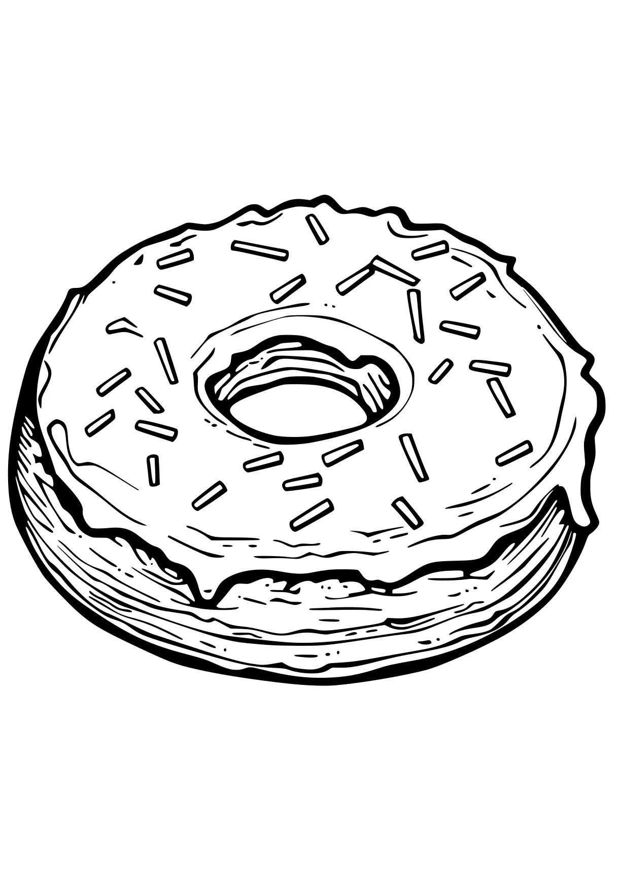 donut coloring page donut, dot, round, cake, food, free downloads