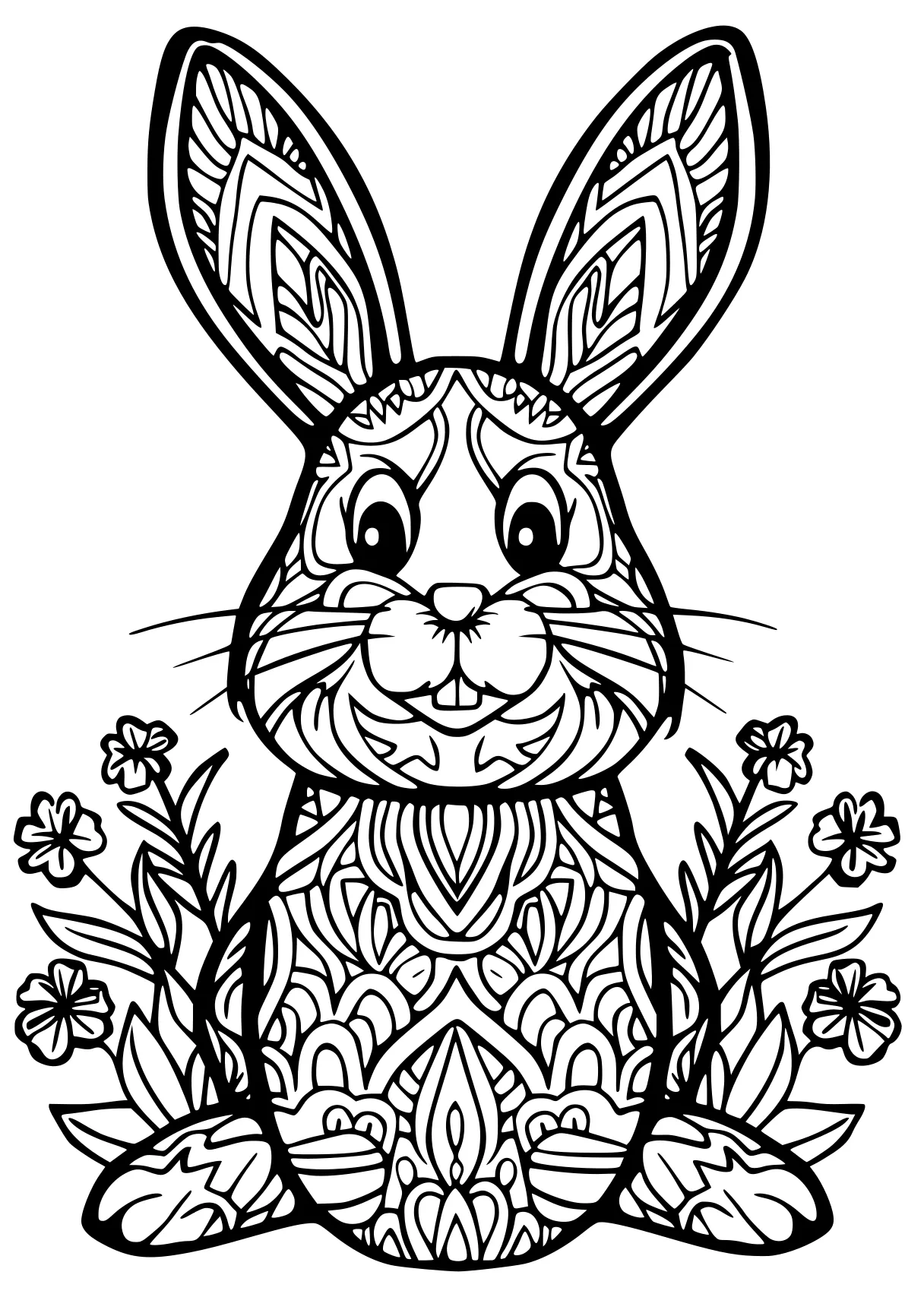 printable easter coloring pages rabbit, bunny, easter, free page downloads