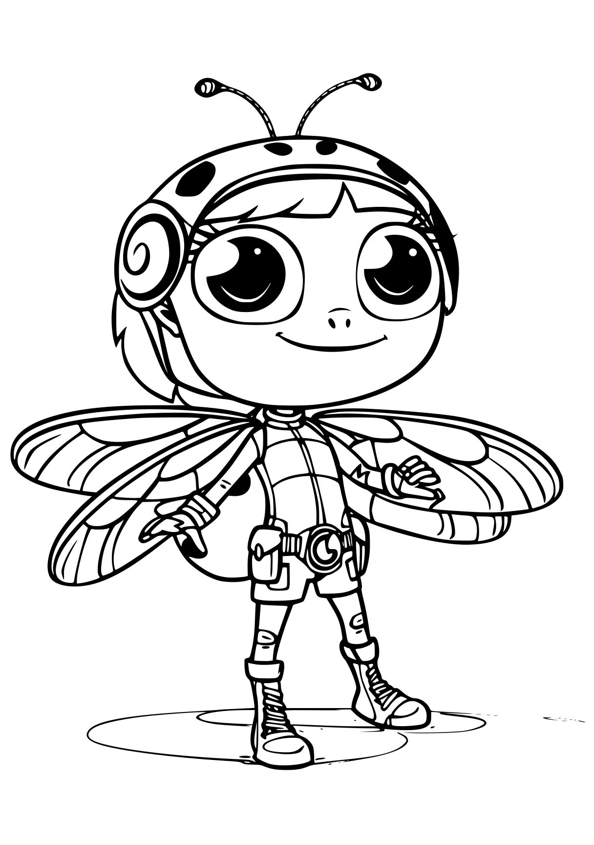 miraculous ladybug coloring page ladybug, bee, dragonfly, octonauts, insect, free downloads