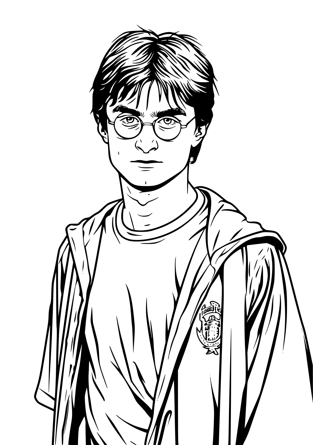 harry potter coloring sheet potter, hp, wizard, percy, wand, free page downloads