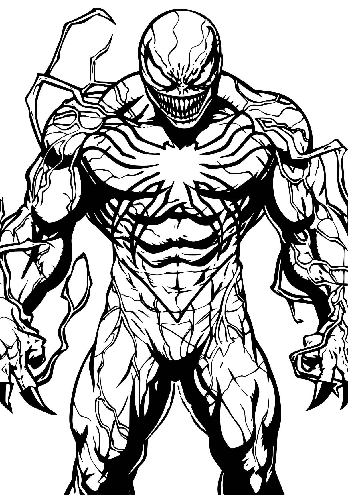 venom coloring pages jiren, venom, frieza, wolverine, carnage, free page downloads