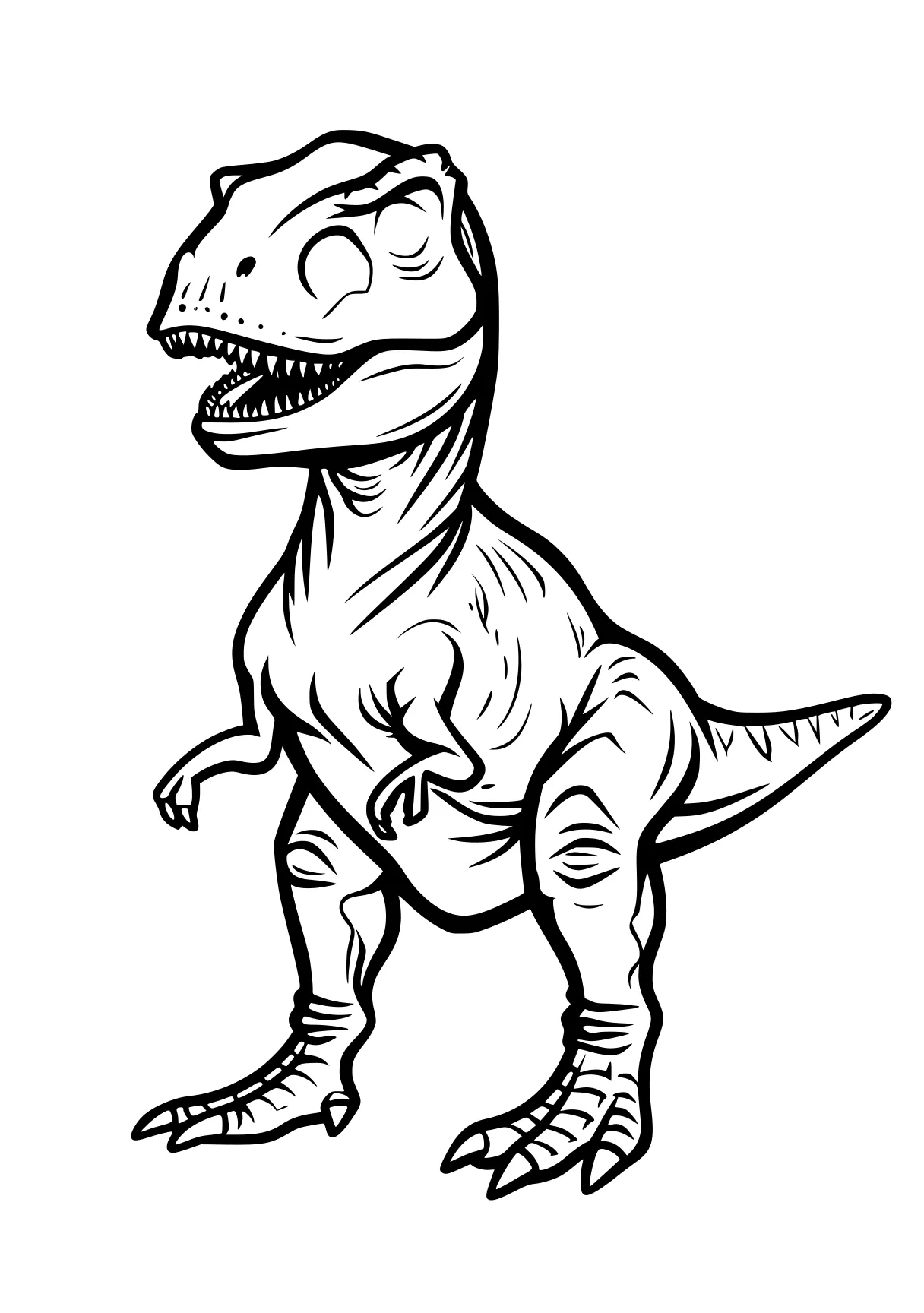 dinosaur coloring sheet t-rex, trex, indoraptor, tyrannosaurus, dino, free page downloads