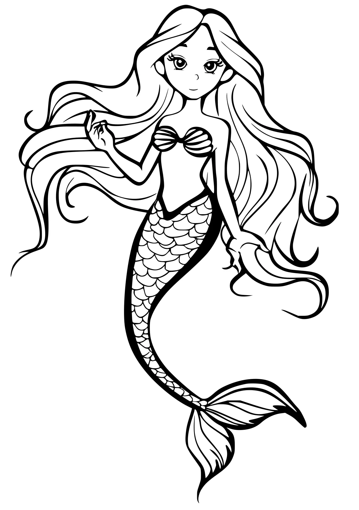 mermaid coloring pages mermaid, ariel, siren, fish, seahorse, free page downloads