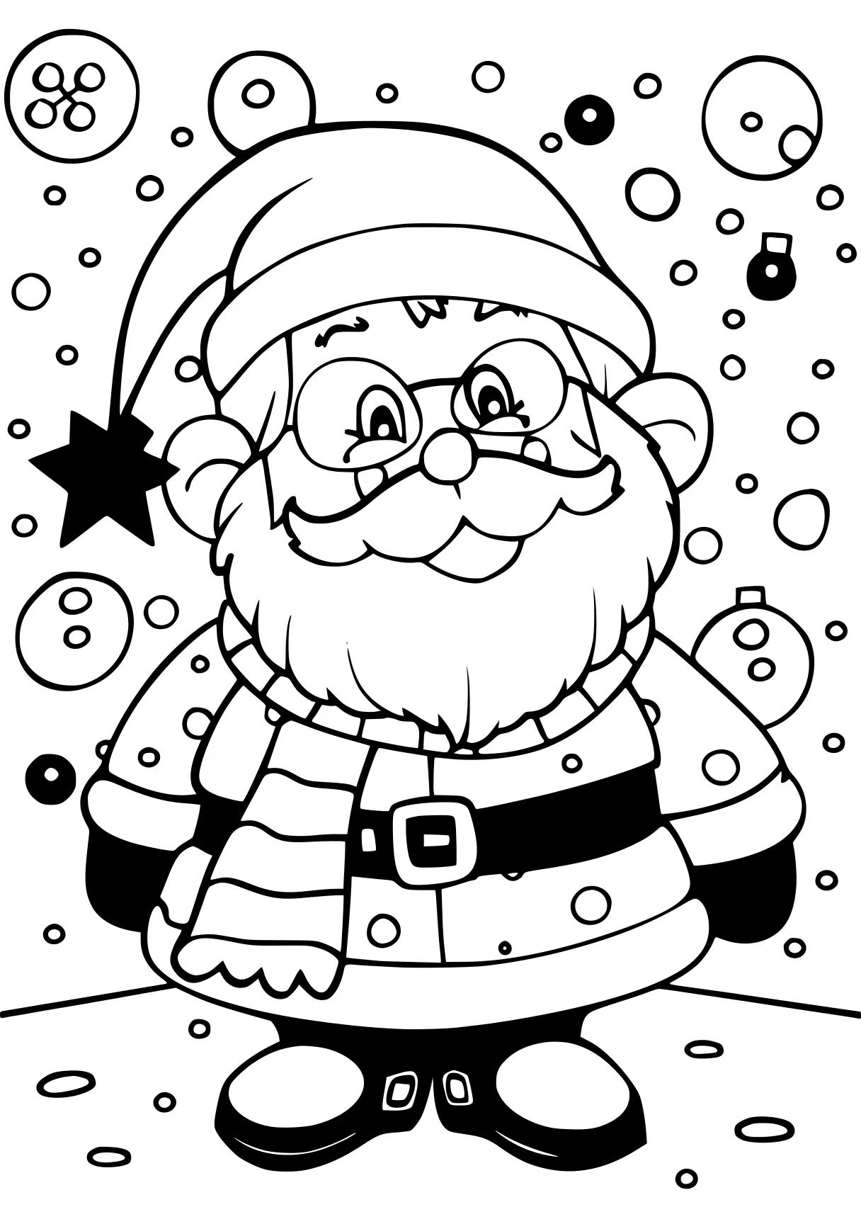 christmas coloring pictures claus, santa, merry, free page downloads