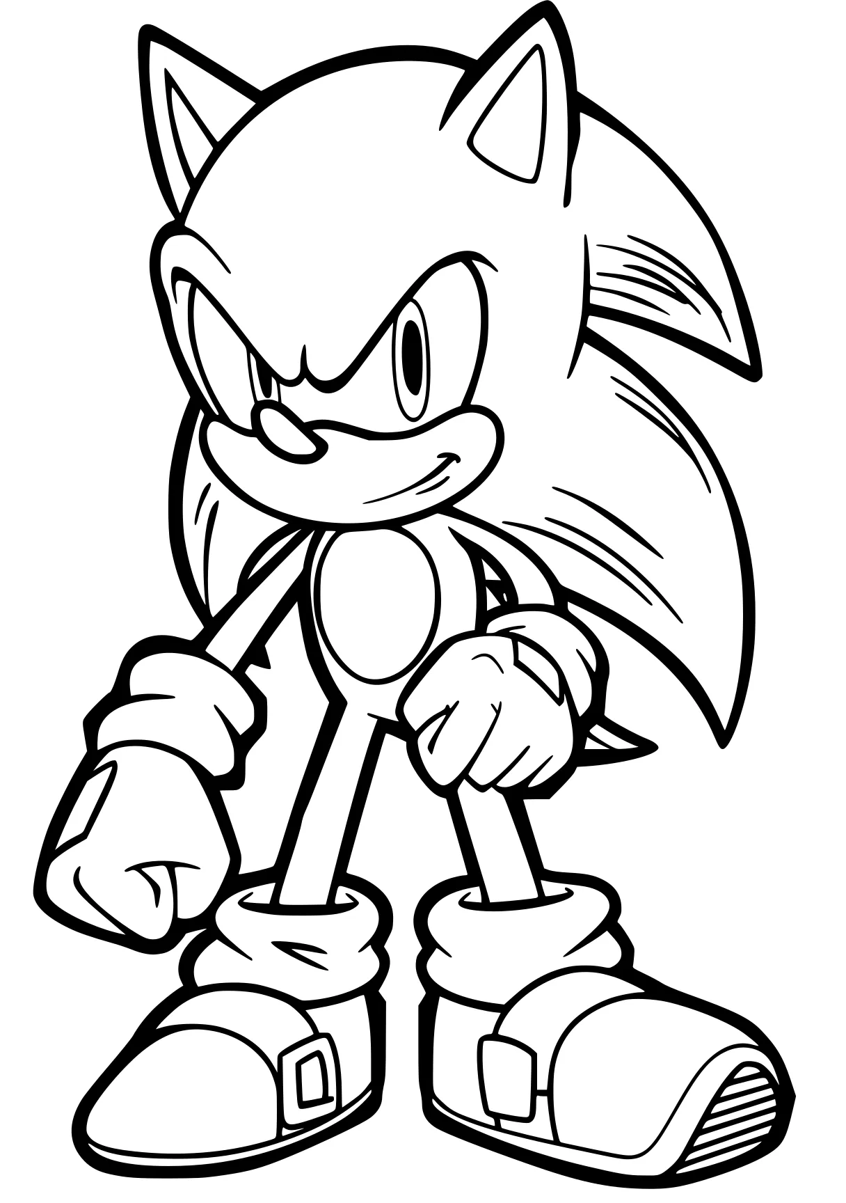 sonic for coloring sonic, knuckles, tails, hedgehog, coloring, free page downloads