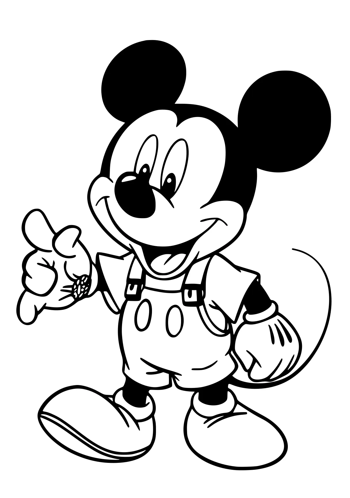 free coloring pages pdf format mickey, mouse, minnie, disney, pluto, page downloads