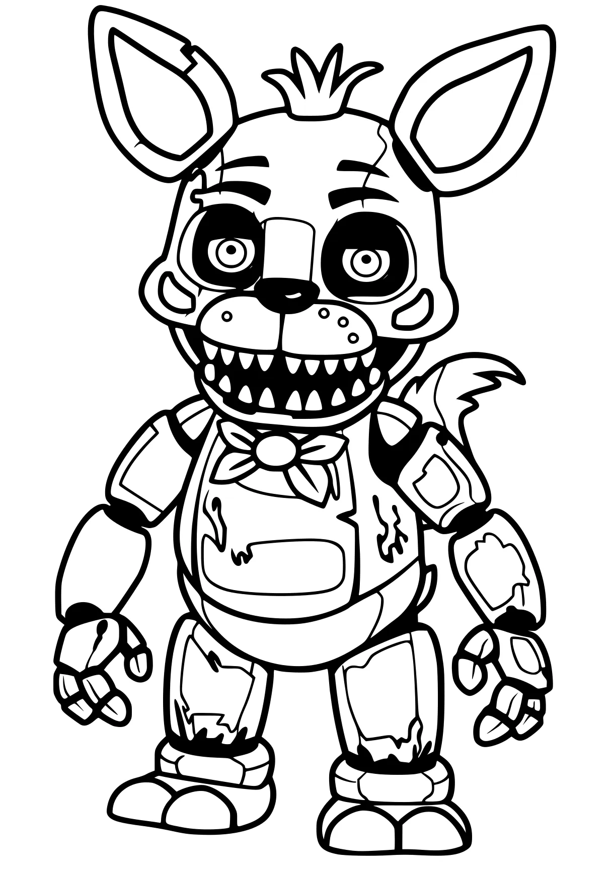 fnaf coloring pages fazbear, fnaf, zomboss, freddy, bonnie, free page downloads