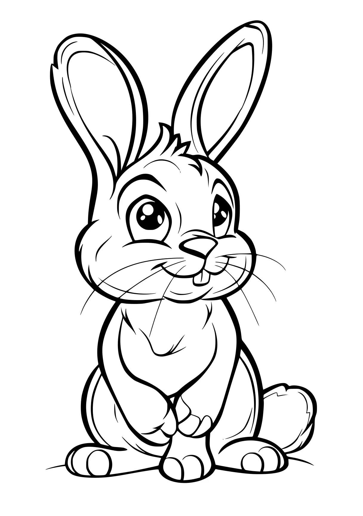 bunny coloring page bunny, rabbit, scorbunny, alvin, bunzo, free downloads