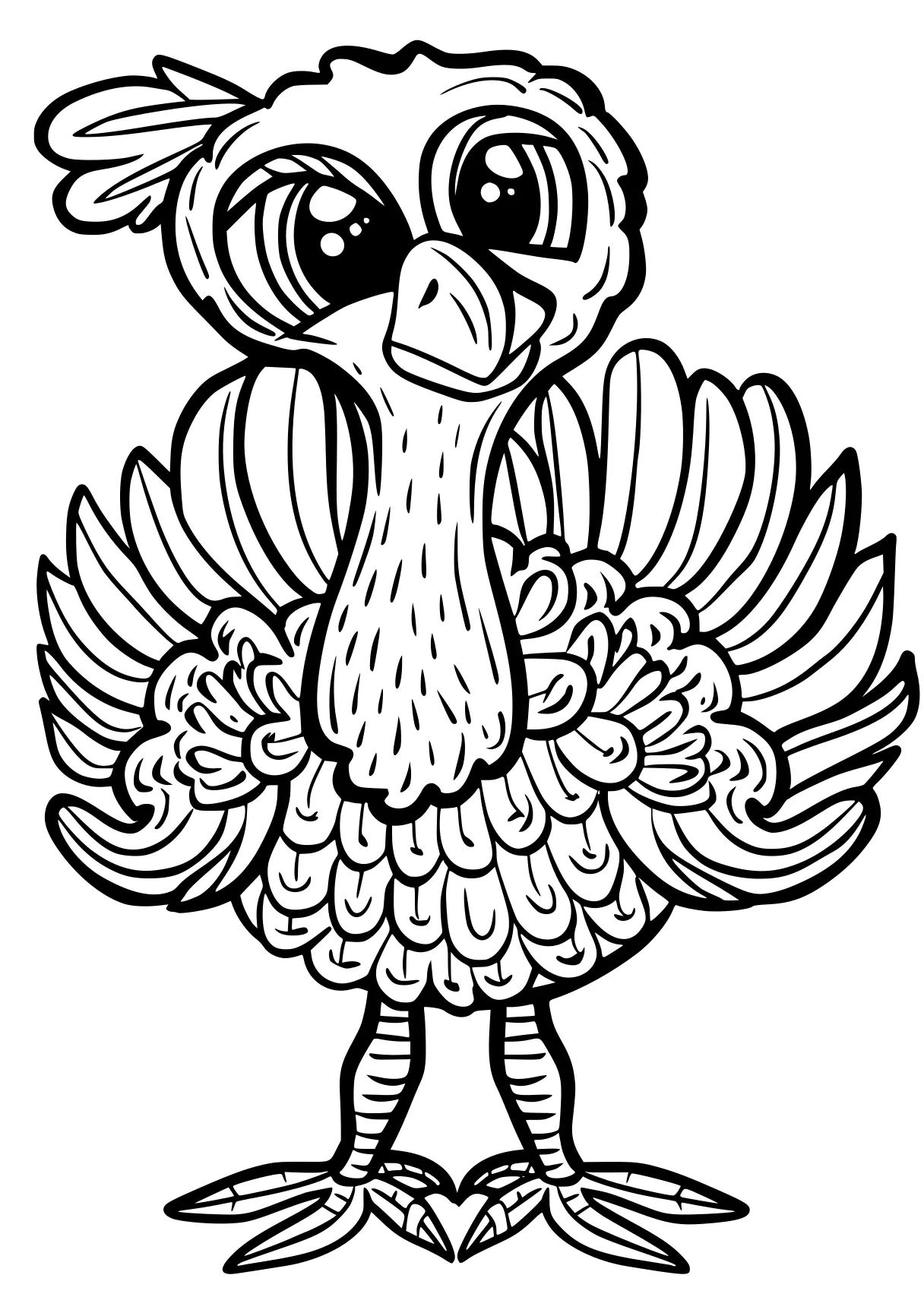 turkey coloring rooster, thanksgiving, bird, chica, peacock, free page downloads