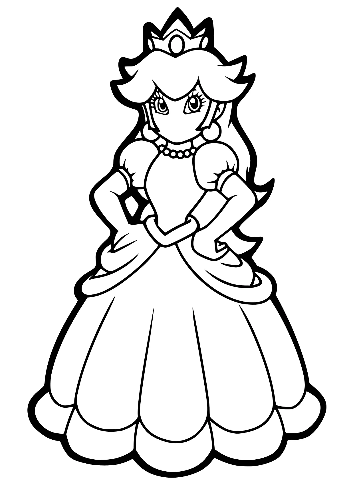 mario coloring pages rosalina, peach, daisy, shinobu, princess, free page downloads