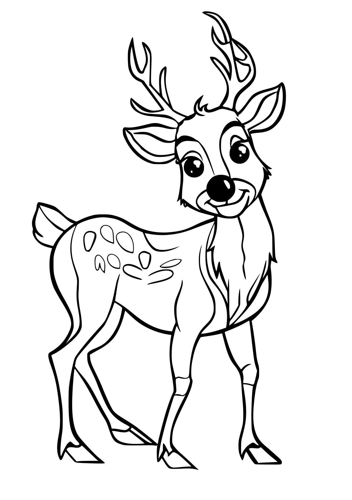 rudolph the red nosed reindeer coloring pages deer, bambi, rudolph, reindeer, free page downloads