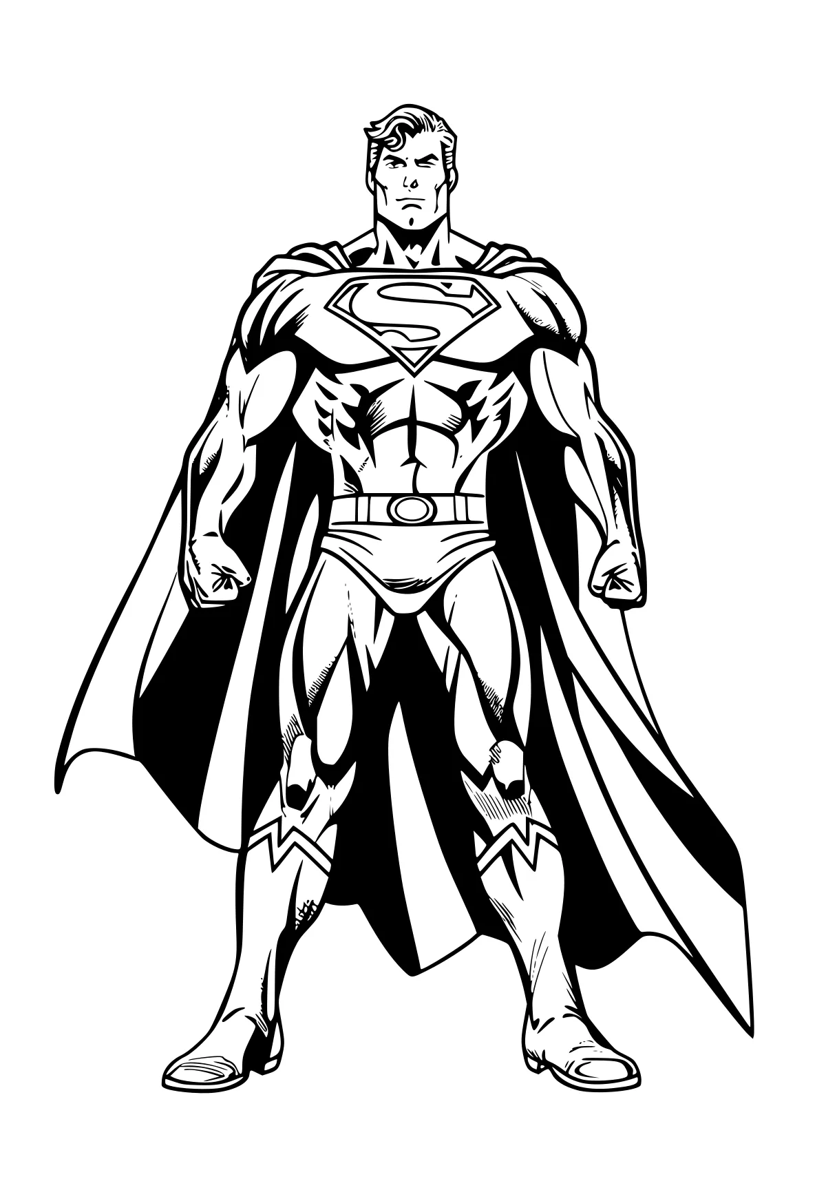 superman coloring page superman, batman, superhero, bat, supercoloring, free downloads