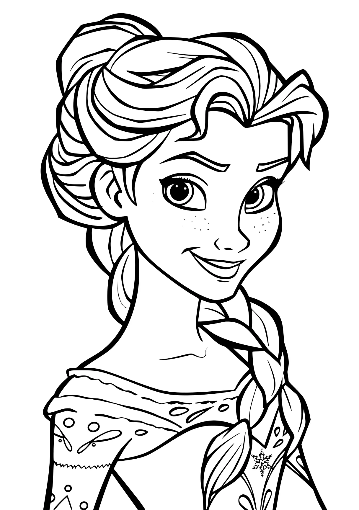 coloring pages printable disney elsa, rapunzel, moana, tangled, tiana, free page downloads