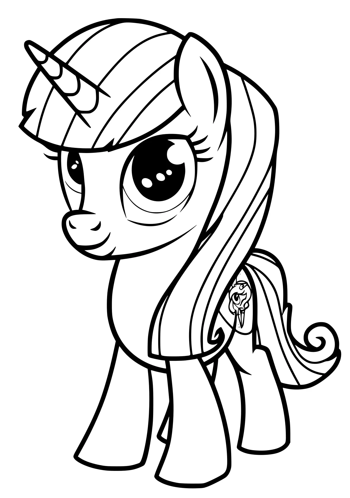 my little pony coloring sheet applejack, fluttershy, rarity, pinkie, pony, free page downloads