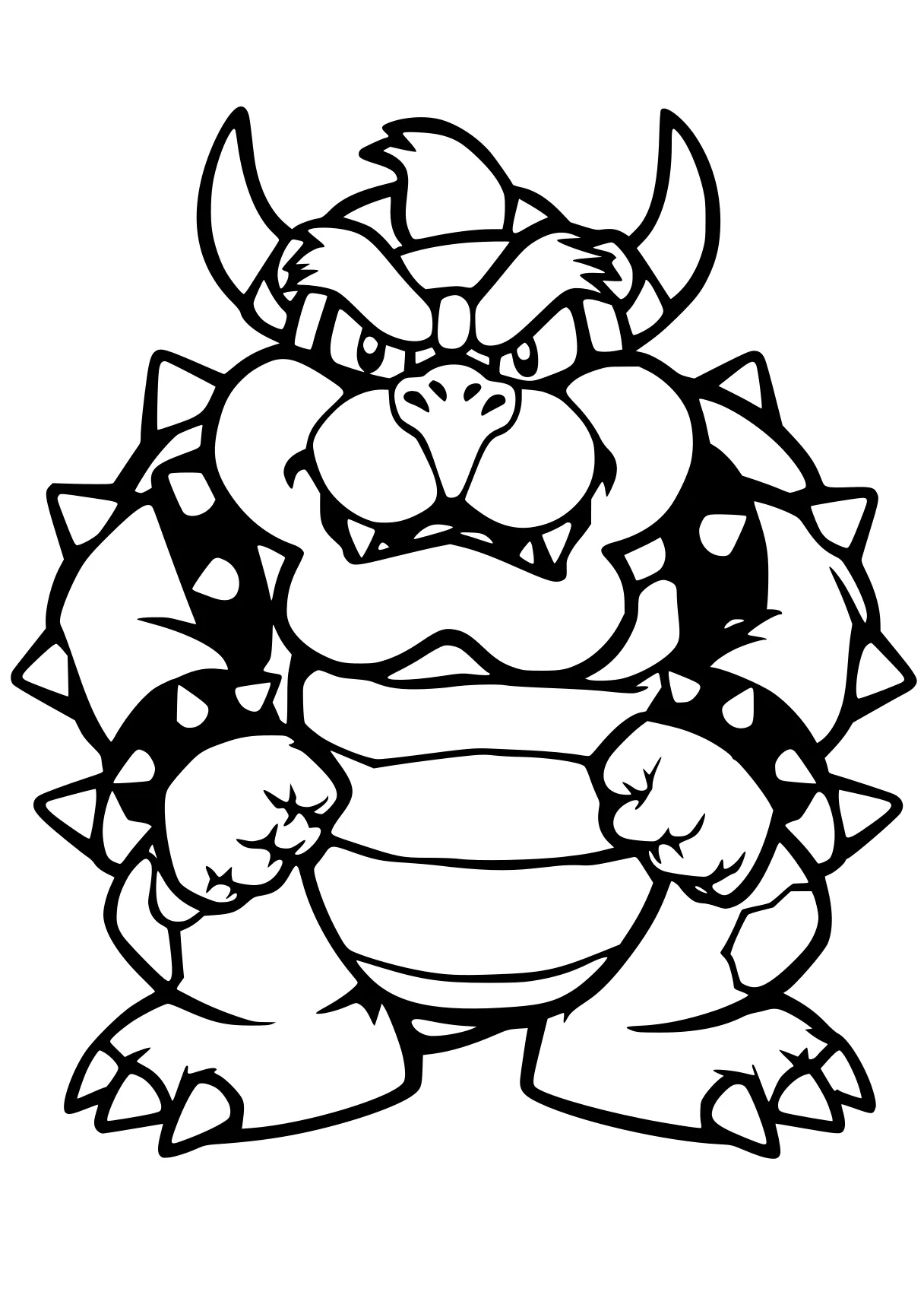 super mario coloring page bowser, toad, blastoise, mario, bulldog, free downloads