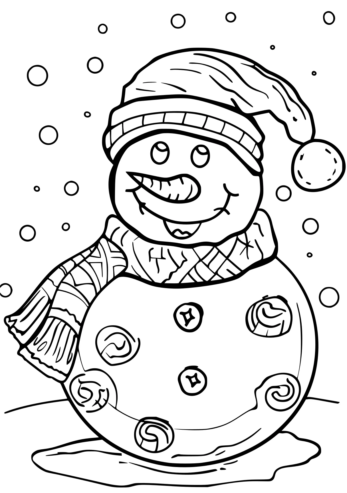 christmas coloring pictures snowman, claus, olaf, free page downloads